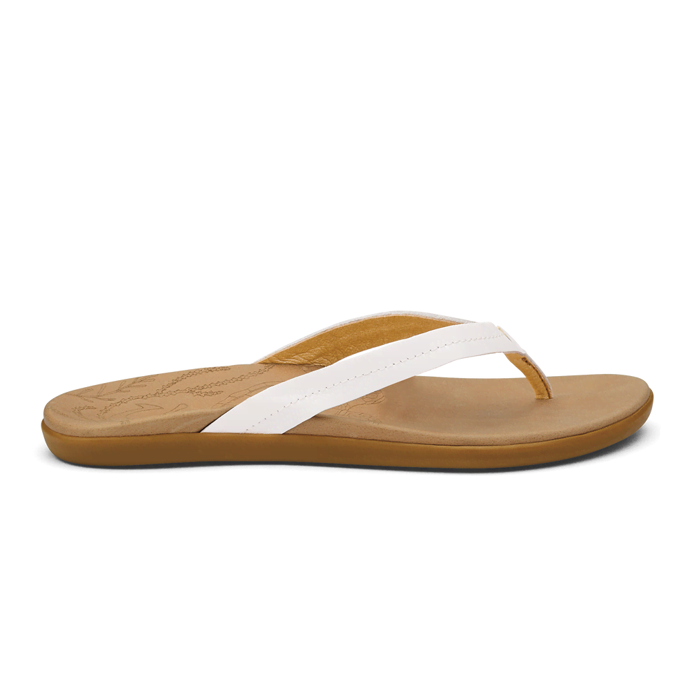 Honu - Bright White / Golden Sand