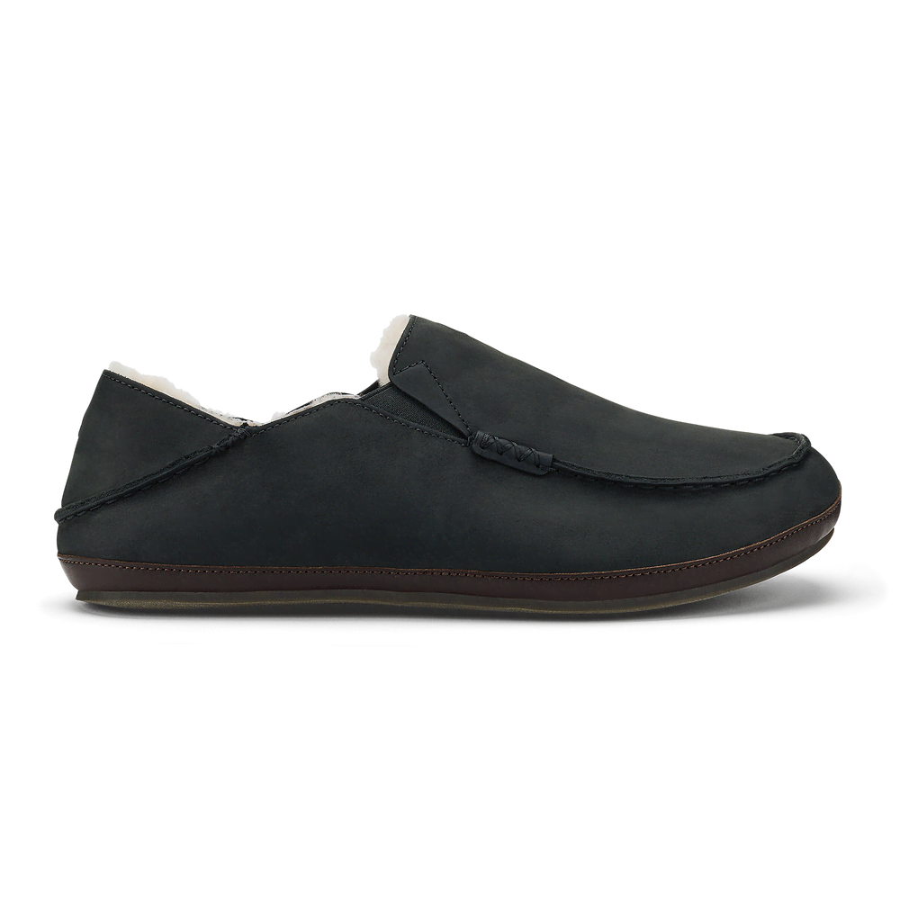 Moloā Slipper  -  Black / Dk Java