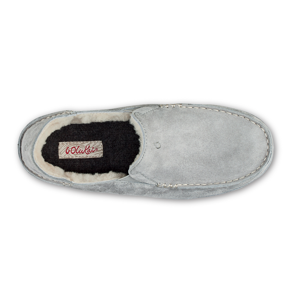 Nohea Slipper - Pale Grey