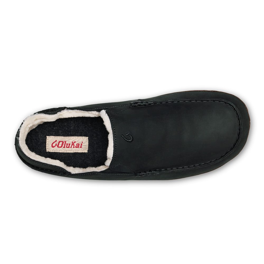 Moloā Slipper  -  Black / Dk Java