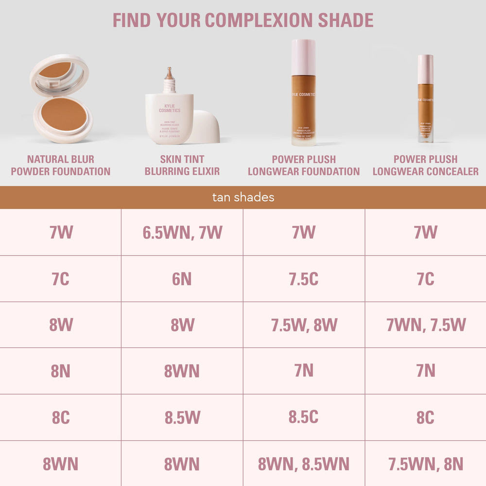 Natural Blur Powder Foundation & Power Plush Concealer Duo